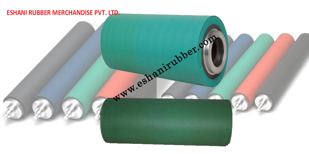 Anti-Static Rubber Roller Complete Assembly